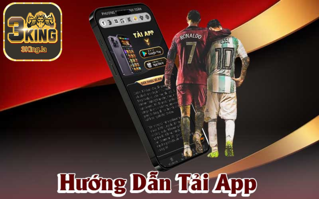 hướng dẫn tải và cài đặt ứng dụng 3king